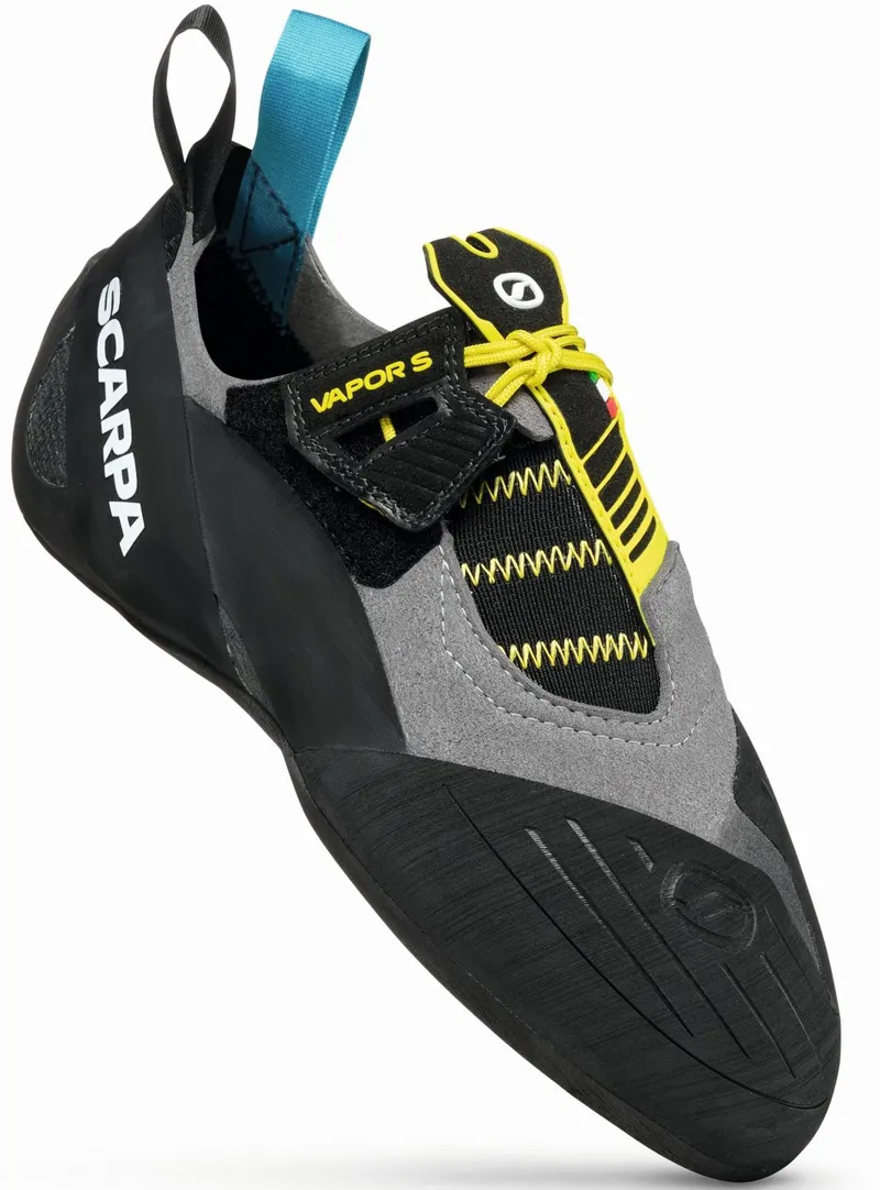 Scarpa Vapour S Climbing Shoes - Smoke-Yellow-1